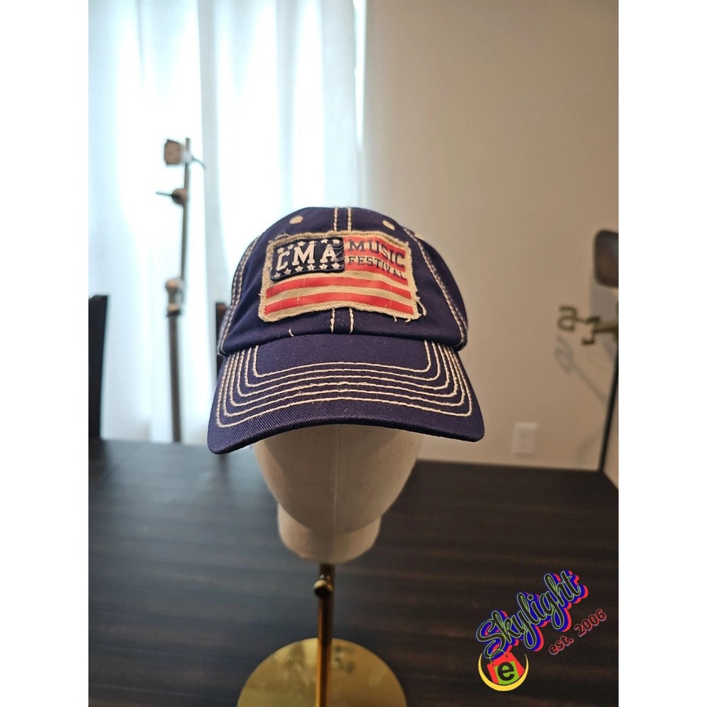 Cma Blue Baseball Music Festival Nashville‎ Tn 42nd Fan Fair Hat Cap One Size
